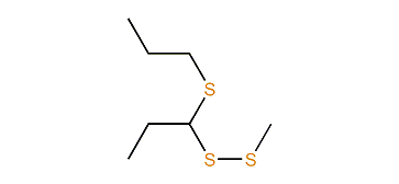 1-(Propylthio)-propyl methyl disulfide